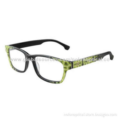 Spot Acetate Material Eyeglasses Frame